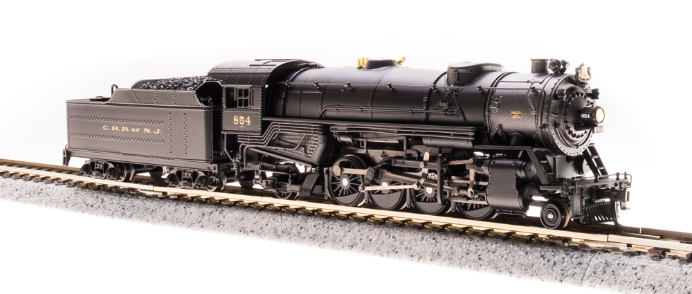 Broadway Limited #5953 USRA Heavy Mikado CNJ #857 w/Paragon3 Sound/DC/DCC