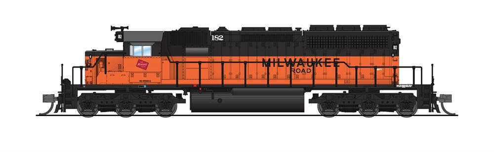 Broadway Limited #6200 EMD SD40-2 MILW #182 Billboard Scheme Paragon4 Sound/DC/DCC