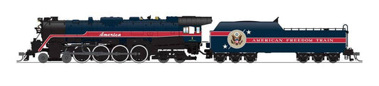 Broadway Limited #6807 Reading T1 4-8-4 1976 American Freedom Train #1 Paragon4 Sound/DC/DCC Smoke