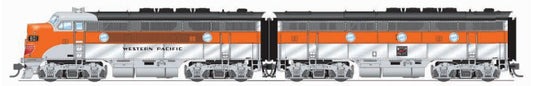 Broadway Limited #6657 EMD F3 A/B Set WP 801A/801C Zephyr Scheme A-unit Paragon4 Sound/DC/DCC Unpowered B