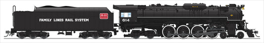Broadway Limited #4908 C&amp;O J3a 4-8-4 Greenbrier Brass Hybrid #614 Excursion Service “Family Lines Rail System�?Lettering w/ Paragon3 Sound/DC/DCC HO