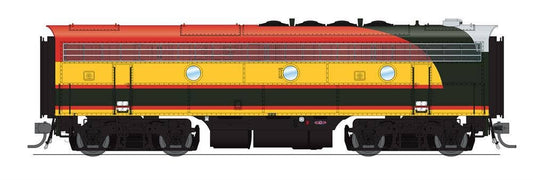 Broadway Limited #6687 EMD F7B KCS 33B Passenger Belle Scheme Paragon4 Sound/DC/DCC