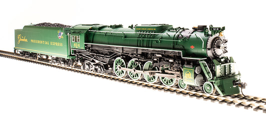 Broadway Limited #4909 C&amp;O J3a 4-8-4 #614 “The Greenbrier Presidential Express�?w/ Paragon3 Sound/DC/DCC HO