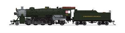 Broadway Limited #3990 USRA Light Mikado, PRR 9627, Paragon4 Sound/DC/DCC