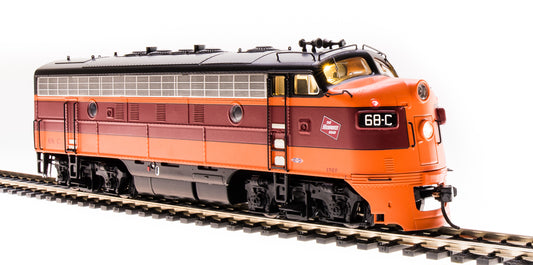 Broadway Limited #4845 EMD F7 A/Unpowered B MILW 84A/84B w/Sound&amp;DCC