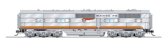 Broadway Limited #6892 ATSF E1 B-unit, #4A, 1940 Version, Paragon4 Sound/DC/DCC