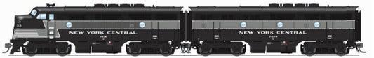 Broadway Limited #6655 EMD F3 A/B Set NYC 1616/2406 Full Lightning Stripes A-unit Paragon4 Sound/DC/DCC Unpowered B