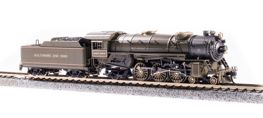 Broadway Limited #6224 Heavy Pacific 4-6-2 B&amp;O #5300&quot;President Washington&quot; Paragon3 Sound/DC/DCC