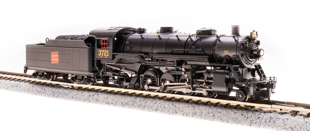 Broadway Limited #5970 USRA Light Mikado CN #3721 Paragon3 Sound/DC/DCC