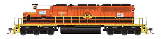 Broadway Limited #6790 EMD SD40-2 RCPE 3428 Orange Black &amp; Yellow Paragon4 Sound/DC/DCC