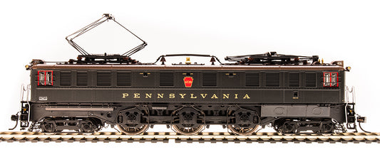 Broadway Limited #5930 PRR P5a Boxcab #4733 1930&#039;s Passenger Type DGLE Brown Roof Gold Leaf Roman Lettering Paragon3 Sound/DC/DCC