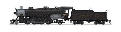 Broadway Limited #3985 USRA Light Mikado, B&amp;O 4516, Paragon4 Sound/DC/DCC