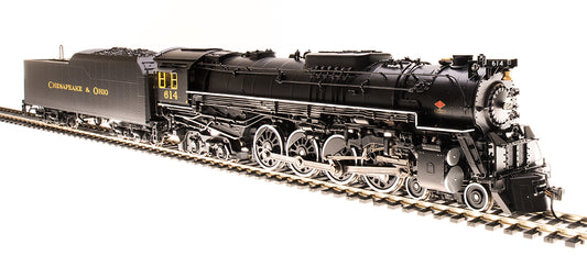 Broadway Limited #4900 C&amp;O J3a 4-8-4 Greenbrier Brass Hybrid #610 In-Service Version w/ Paragon3 Sound/DC/DCC HO