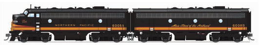 Broadway Limited #6677 EMD F7 A/B Set Set NP 6008A/6008B Pine Tree Scheme A-unit Paragon4 Sound/DC/DCC Unpowered B