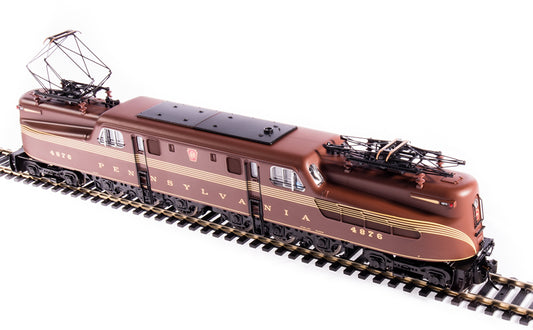 Broadway Limited #6364 PRR GG1 Electric #4876 Tuscan Red 5-Stripe Buff Lettering &amp; Stripes Roman Lettering Paragon3 Sound/DC/DCC