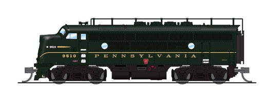 Broadway Limited #6835 EMD F3 A/B PRR 9510A/9510B Brunswick Green w/ Single Stripe A-unit Paragon4 Sound/DC/DCC Unpowered B-unit