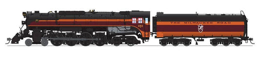 Broadway Limited #6496 MILW S3 4-8-4 #261 1935 Hiawatha Fantasy Scheme Paragon4 Sound/DC/DCC Smoke
