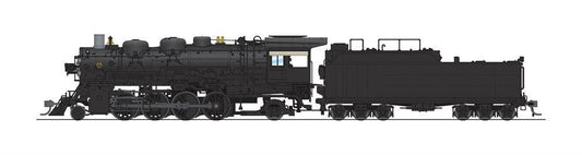 Broadway Limited #4764 ATSF 4000 Class 2-8-2 Unlettered w/ road pilot Oil Tender Paragon4 Sound/DC/DCC HO