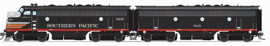 Broadway Limited #6680 EMD F7 A/B Set SP 6243/8143 Black Widow Scheme A-unit Paragon4 Sound/DC/DCC Unpowered B