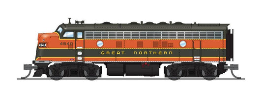 Broadway Limited #6863 EMD F7 A/B GN 454A/454B Empire Builder Scheme A-unit Paragon4 Sound/DC/DCC Unpowered B