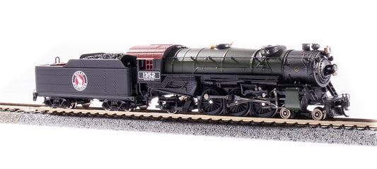 Broadway Limited #6227 Heavy Pacific 4-6-2GN #1355 Paragon3 Sound/DC/DCC