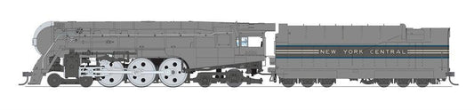 Broadway Limited #6821 NYC 20th Century Limited Dreyfuss Hudson NYC #5451 1938 paint scheme Paragon3 Sound/DC/DCC