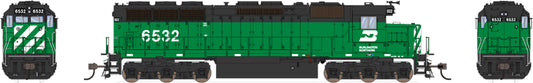 Broadway Limited #4285 EMD SD45 BN #6538 Green &amp; Black Paragon3 Sound/DC/DCC HO