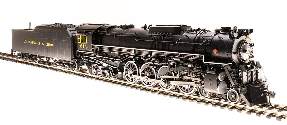 Broadway Limited #4902 C&amp;O J3a 4-8-4 Greenbrier Brass Hybrid #612 In-Service Version w/ Paragon3 Sound/DC/DCC HO
