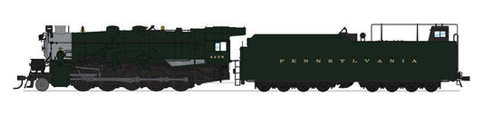 Broadway Limited #6766 PRR I1sa 2-10-0 #4258 Modern Headlight 210F82A Long Tender Paragon4 Sound/DC/DCC