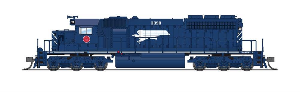 Broadway Limited #6202 EMD SD40-2 MP #3098 Screaming Eagle Scheme Paragon4 Sound/DC/DCC