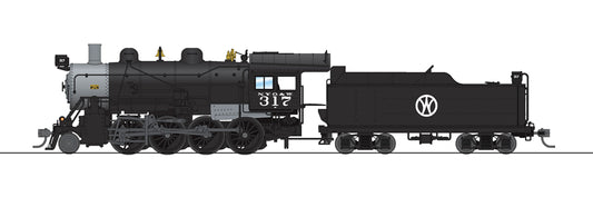 Broadway Limited #6349 2-8-0 Consolidation O&amp;W #317 Paragon3 Sound/DC/DCC Smoke