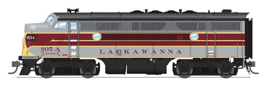 Broadway Limited #6664 EMD F3A DLW 805C Maroon/Gray/Yellow Scheme Paragon4 Sound/DC/DCC