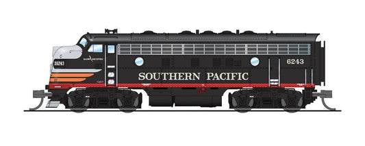 Broadway Limited #6867 EMD F7 A/B SP 6243/8143 Black Widow Scheme A-unit Paragon4 Sound/DC/DCC Unpowered B