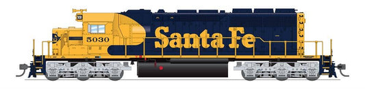 Broadway Limited #6774 EMD SD40-2 ATSF #5030 Yellow Warbonnet Paragon4 Sound/DC/DCC