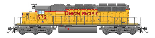 Broadway Limited #6795 EMD SD40-2 UP 1984 Yellow &amp; Gray w/Lightning Stripe Paragon4 Sound/DC/DCC