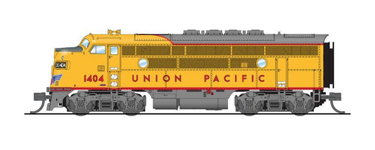 Broadway Limited #6836 EMD F3 A/B UP 1404/1404B Yellow &amp; Gray As-Delivered A-unit Paragon4 Sound/DC/DCC Unpowered B-unit