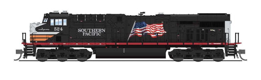 Broadway Limited #7311 GE ES44AC, SP #537, Black Widow Scheme, Paragon4 Sound/DC/DCC, N (TW Exclusive)