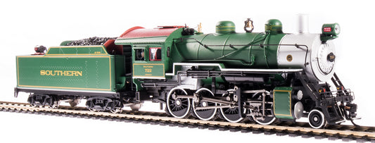 Broadway Limited #6352 2-8-0 Consolidation SOU #722 Green Excursion Service Version Paragon3 Sound/DC/DCC