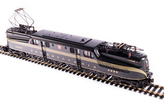 Broadway Limited #6362 PRR GG1 Electric #4895 DGLE 5-Stripe Buff Lettering &amp; Stripes Roman Lettering Paragon3 Sound/DC/DCC