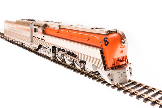 Broadway Limited #4550 Chesapeake &amp; Ohio Class L-1 Hudson #490 Original Orange Boiler