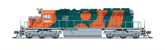 Broadway Limited #6191 EMD SD40-2 BHP #3097 Bubbles Scheme Paragon4 Sound/DC/DCC