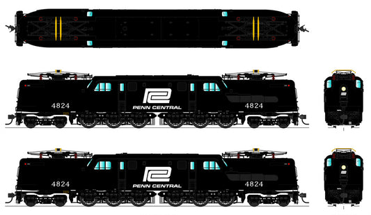 Broadway Limited #3451 GG1 Electric Penn Central #4845 Paragon3 Sound/DC/DCC